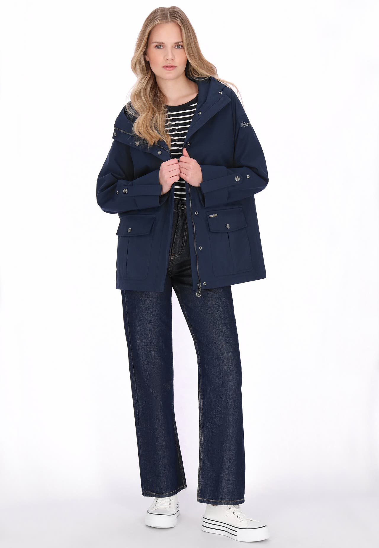 SCHMUDDELWEDDA Übergangsjacke navy, Bild 1