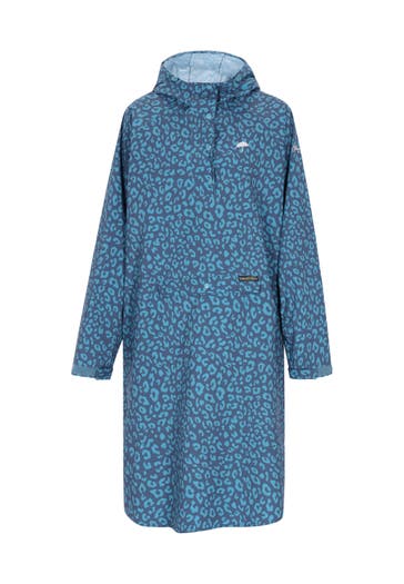 SCHMUDDELWEDDA Regenjacke dark aqua navy leo