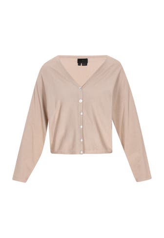 DREIMASTER Strickjacke beige