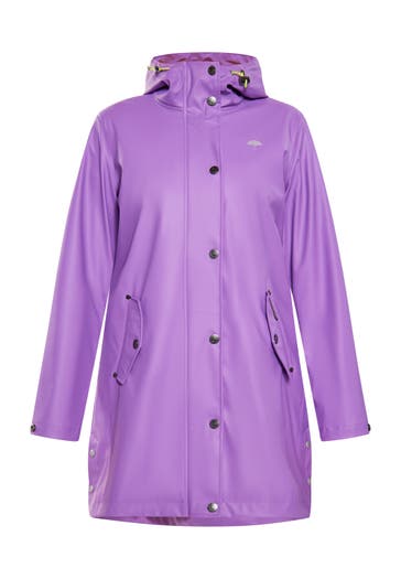SCHMUDDELWEDDA Regenjacke Lila