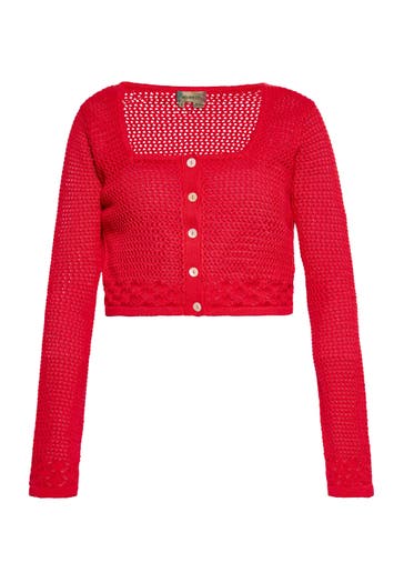 MYMO Strickjacke Rot