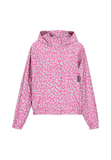 SCHMUDDELWEDDA Übergangsjacke aqua pink leo