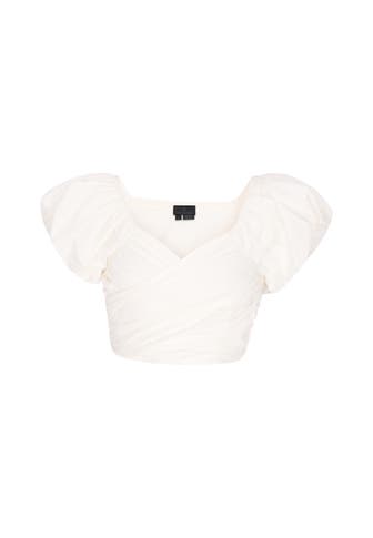 DREIMASTER Casual-Bluse white