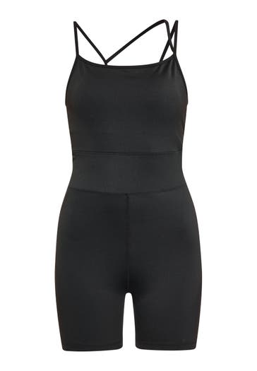 MYMO Jumpsuit Schwarz Skinny