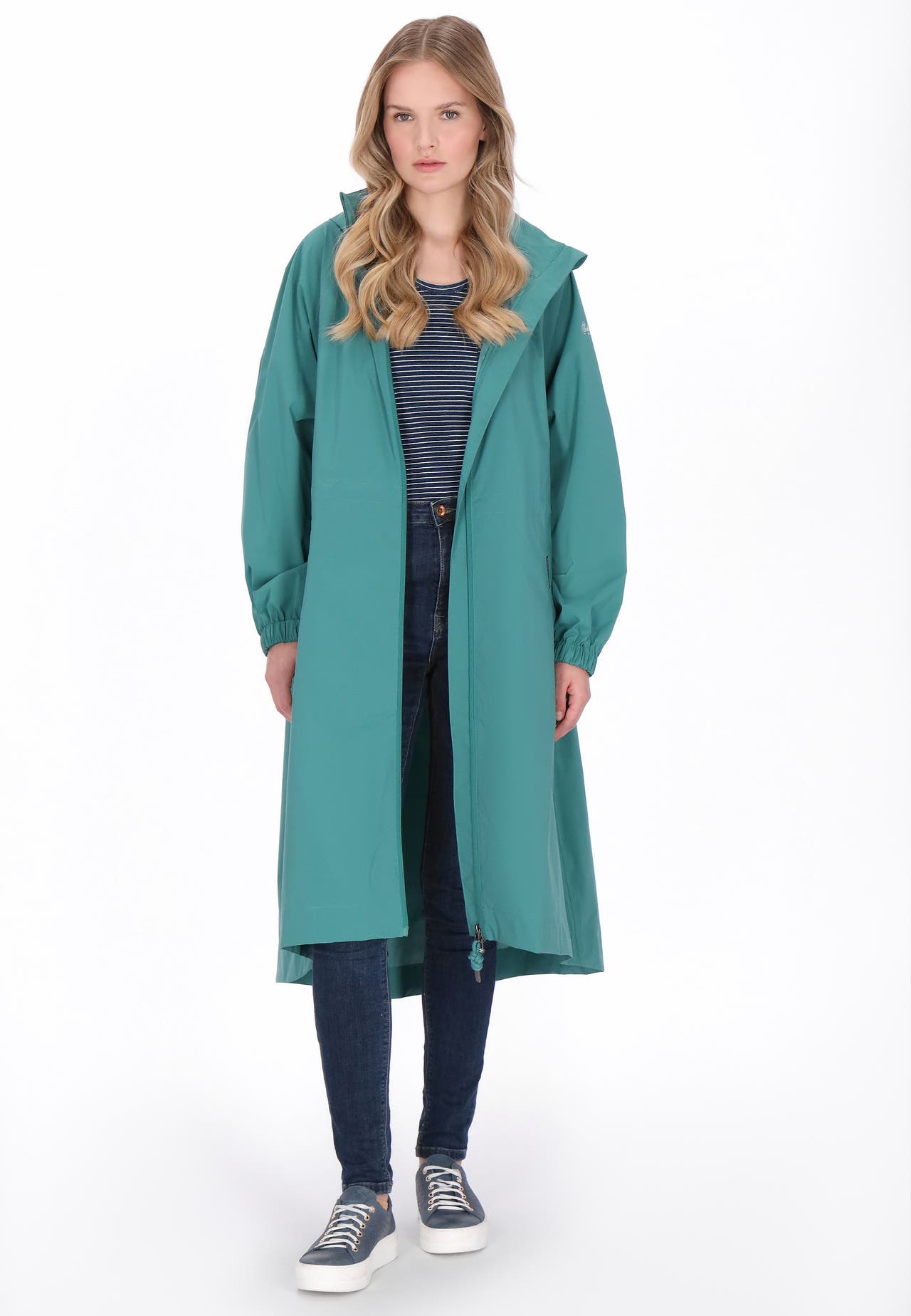 SCHMUDDELWEDDA Regenjacke dark teal, Bild 1