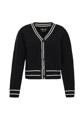 MYMO Strickjacke black