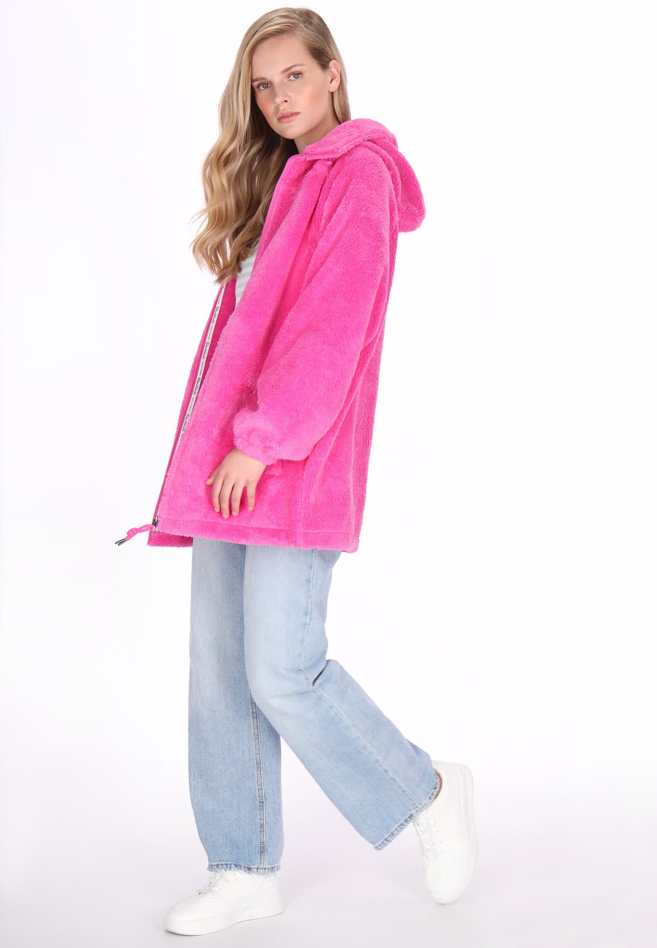 SCHMUDDELWEDDA Mantel magenta pink, Bild 1