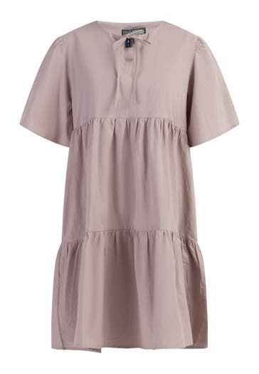 DREIMASTER Casual-Kleid Altrosa