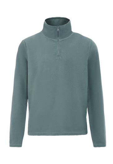 SCHMUDDELWEDDA Pullover Türkis Grau