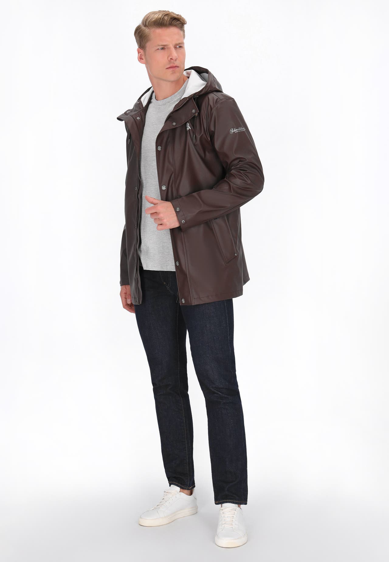 SCHMUDDELWEDDA Übergangsjacke dark brown, Bild 1