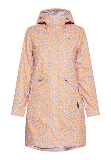 SCHMUDDELWEDDA Parka Pastelllavendel Orange Leo