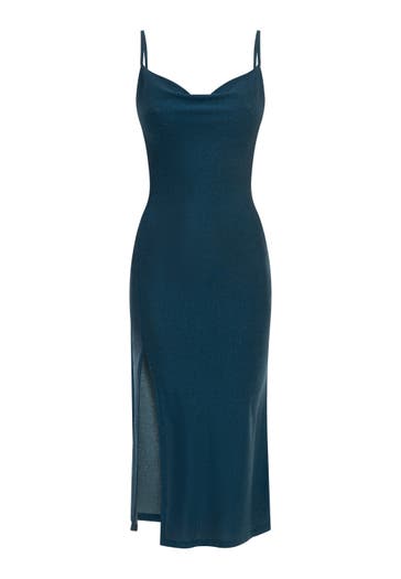 MYMO Casual-Kleid Aqua