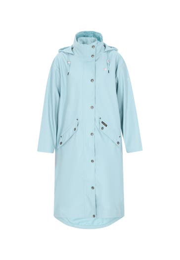 SCHMUDDELWEDDA Regenjacke light blue