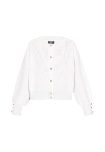 DREIMASTER Strickjacke offwhite