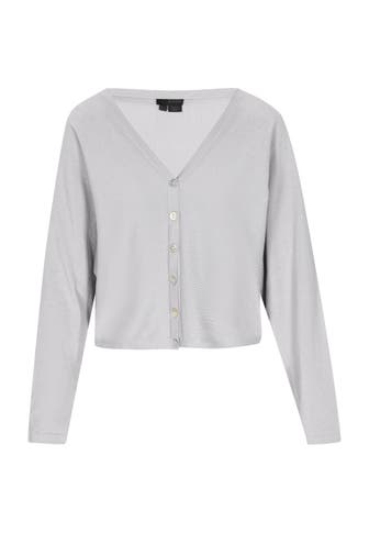 DREIMASTER Strickjacke grey