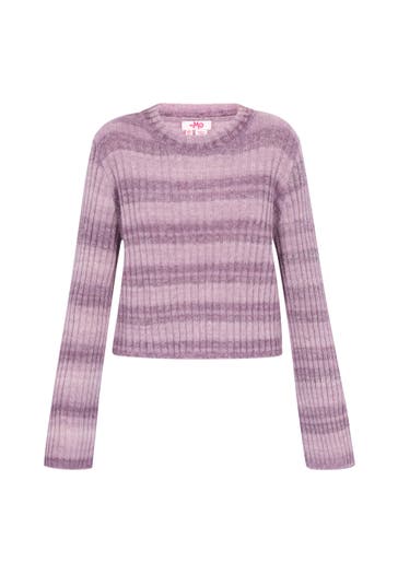 MYMO Pullover lilac multicolor