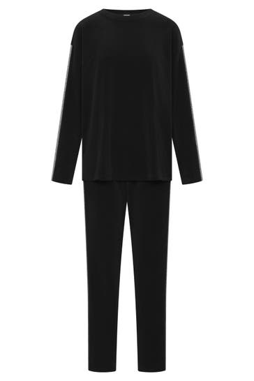 RÖSCH Pyjama - schwarz