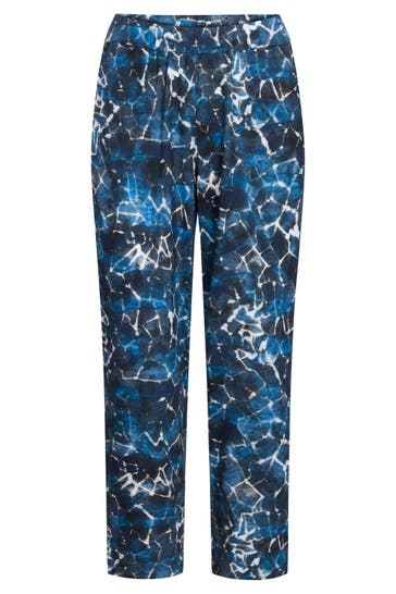 RÖSCH Homewear - blau grafisch