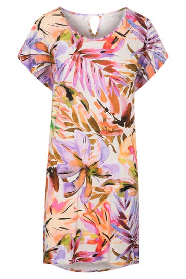 RÖSCH Nachthemd bunt floral bunt