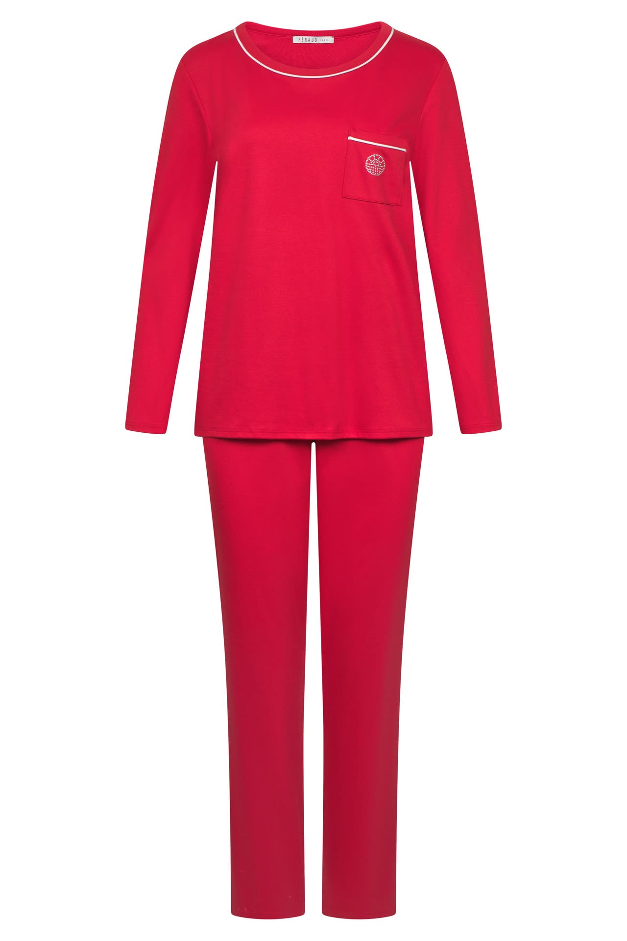 FÉRAUD Pyjama - rot, Bild 1
