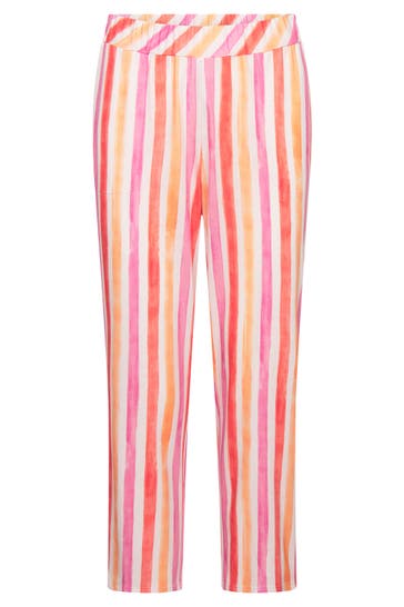 RÖSCH Homewear - orange gestreift