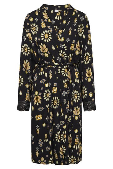 RÖSCH Bademantel - floral