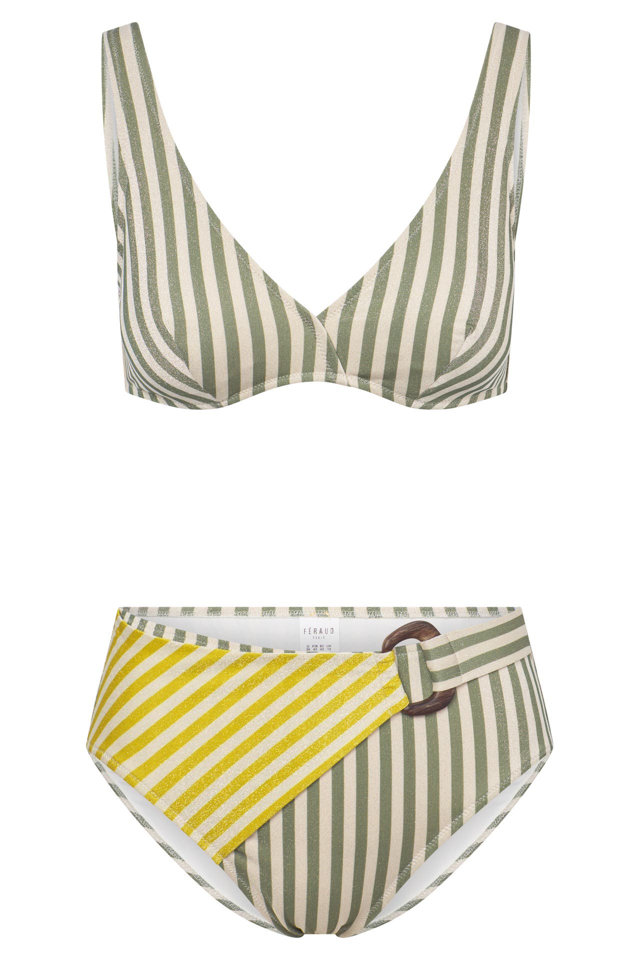 FÉRAUD Bikini - gelb / grün, Bild 1