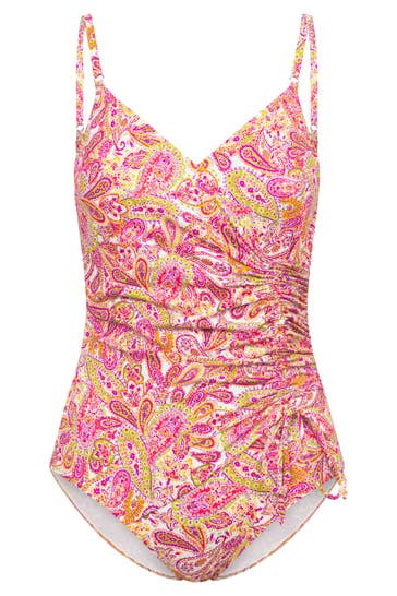 RÖSCH Badeanzug - rosa paisley