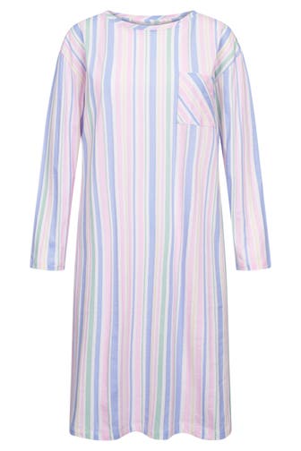 RÖSCH Nachthemd - orange gestreift