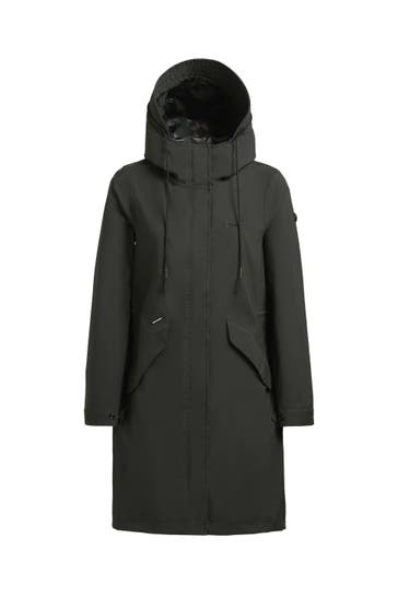 KHUJO Regenjacke ELEA Dunkelgrün