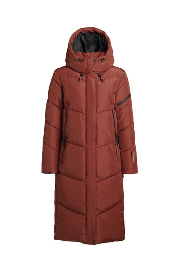 KHUJO Mantel SONJE6 DARK RED