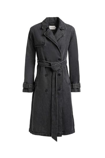 KHUJO Trenchcoat HERA DARK GREY