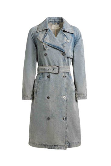 KHUJO Trenchcoat ENZA BLUE ACID