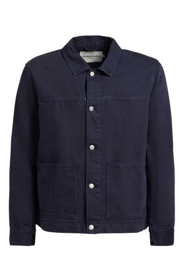KHUJO Jeansjacke BARTO NAVY