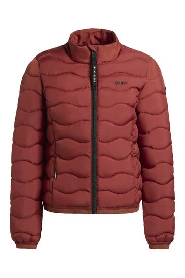 KHUJO Jacke MERL Rotbraun