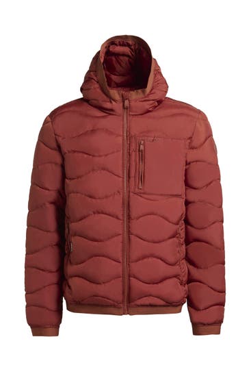 KHUJO Jacke OMER Rotbraun