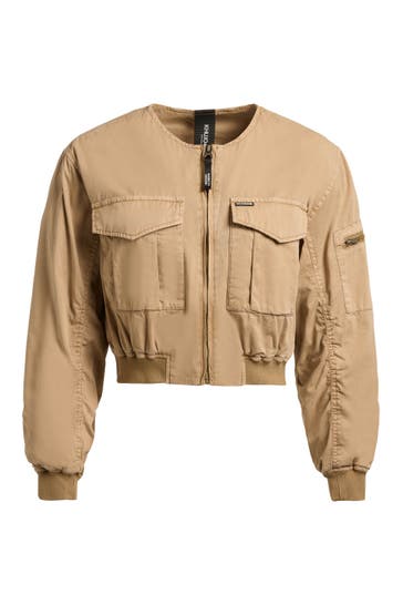 KHUJO Übergangsjacke ROMY DARK BEIGE