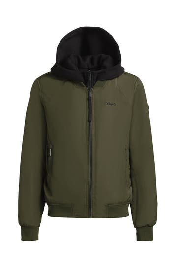 KHUJO Übergangsjacke SEEAM Olivgrün