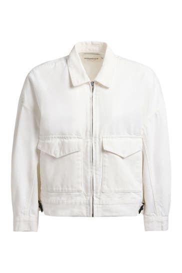 KHUJO Jeansjacke NELINA OFF WHITE