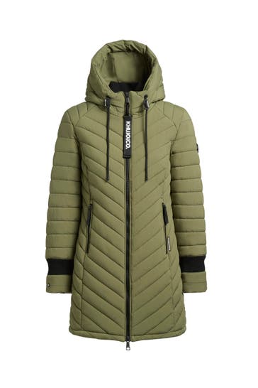 KHUJO Mantel NITA4 FERN GREEN