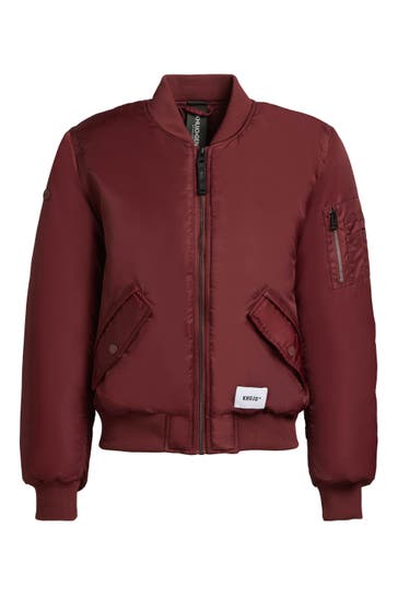 KHUJO Jacke KASIA BURGUNDY RED