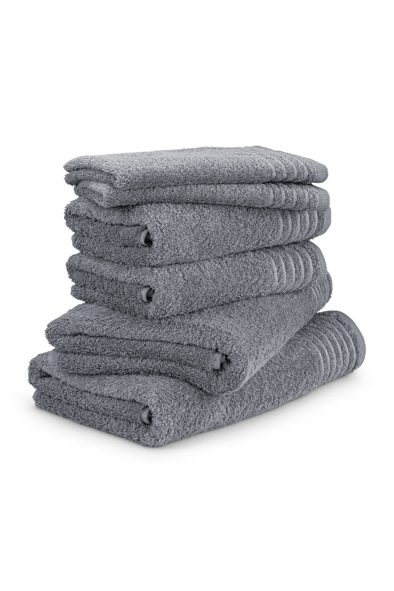 MÖVE Handtuch 2x 30x50 cm + 2x 50x100 cm + 2x67x140 cm stone, Bild 1