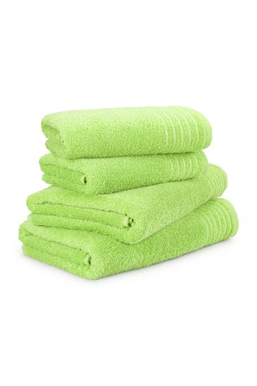 MÖVE Handtuch 2x 50x100cm + 2x 67x140cm wild lime