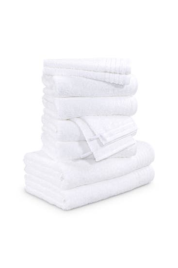 MÖVE - Handtuch 2x 20x15 cm + 2x 30x50 cm + 4x 50x100 cm + 2x 67x140 cm snow