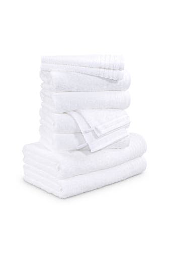 MÖVE Handtuch 2x 20x15 cm + 2x 30x50 cm + 4x 50x100 cm + 2x 67x140 cm snow
