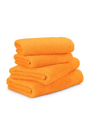 MÖVE Handtuch 2x 50x100cm + 2x 67x140cm orange