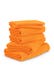 Handtuch 2x 30x50 cm + 2x 50x100 cm + 2x67x140 cm orange