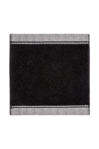 MÖVE Handtuch Seiftuch 30x30 cm black