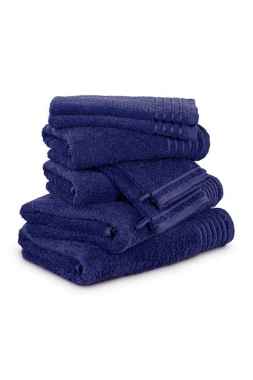 MÖVE Handtuch 2x 20x15 cm + 2x 30x50 cm + 2x 50x100 cm + 2x 67x140 cm deep sea