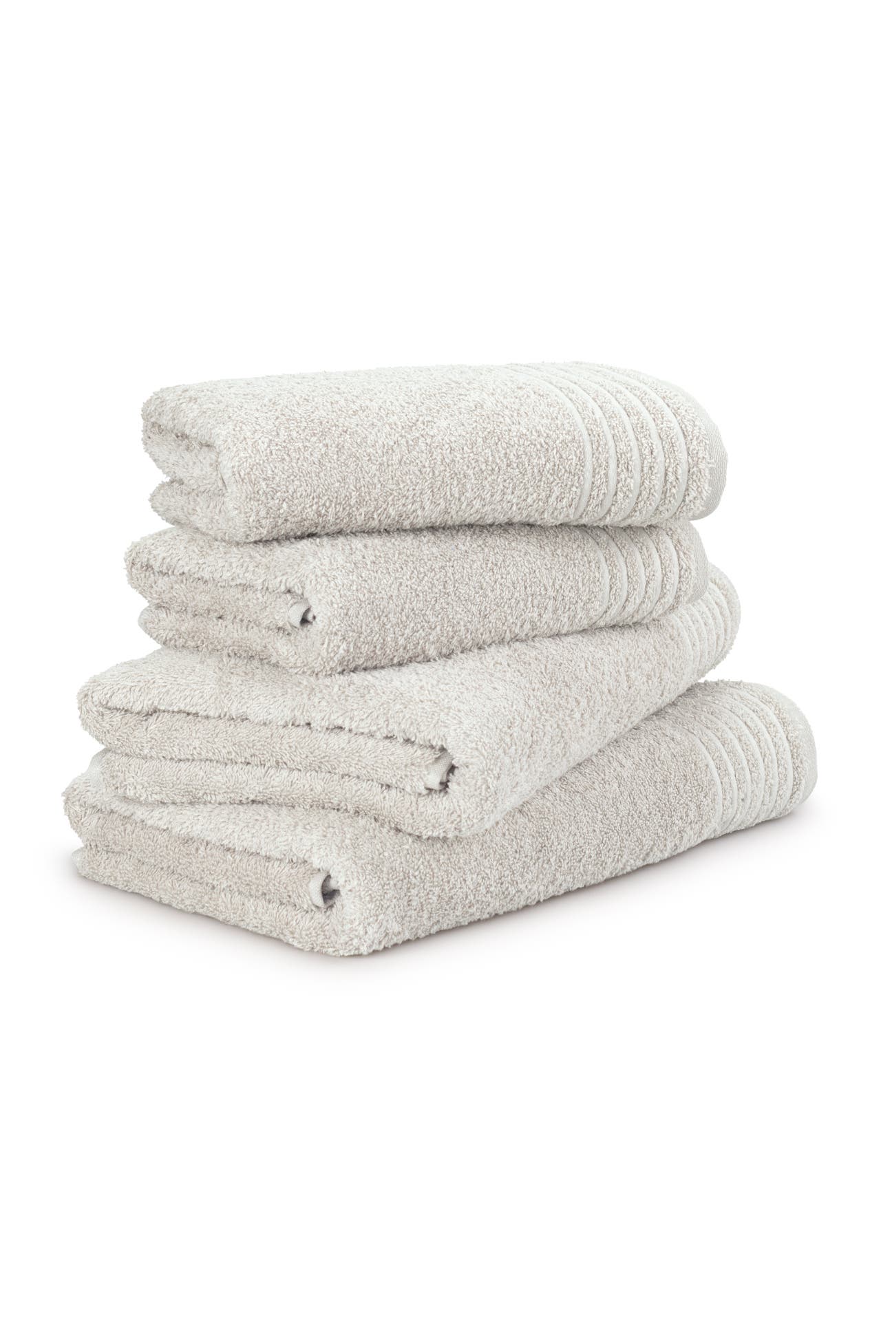 MÖVE Handtuch 2x 50x100cm + 2x 67x140cm grey, Bild 1